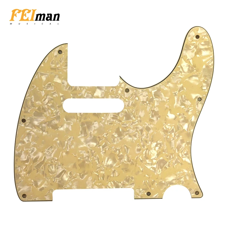 Hot sale factory direct pearl material TL pickguard for fd telecaster guitar