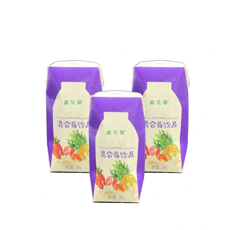 
Professional Factory Supply Fruit Juice Milk Fruity Flavored Milk Drinks 
