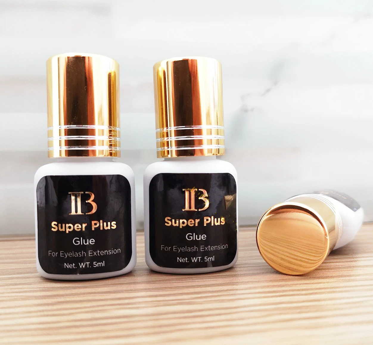 Korean Origin Professional IB IBeauty Super Plus Eyelash Extension Glue 0.8 Seconds Fast Dry Genuine Black Adhesive