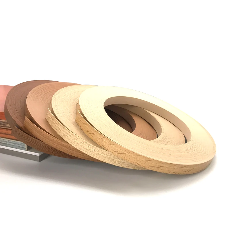 0.8mm 2mm 3mm 16mm Chairs And Tables Good Quality Wood Finish Furniture Pvc Edge Banding Tape