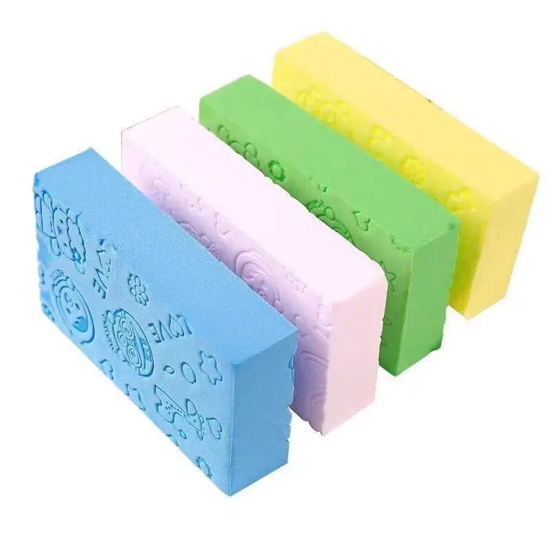 Make up Sponges Bath Sponge Body Dead Skin Remover Exfoliating Cleaning Beauty Skin Care Sponge for Kids Custom Logo Natural