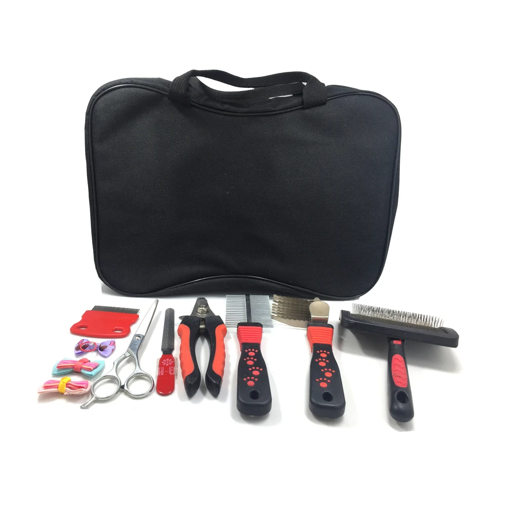 2021 Pet Grooming Bag Organizer Tools Scissors Set for Dogs and Cats
