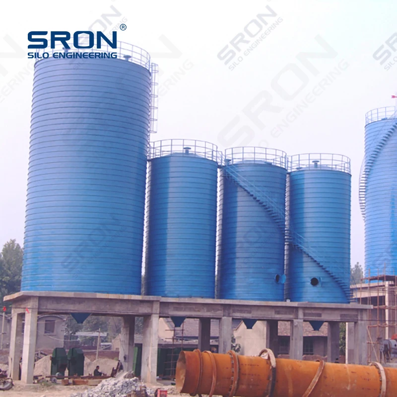 1000 ton -80,000 Tons fly ash Storage Silo flat bottom Silo Cost For Store Powder Lime Silo China manufacturers