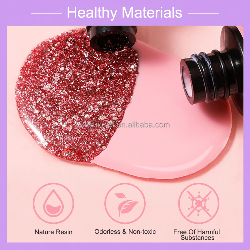 Factory Wholesale 8ml Thinner Color UV Nail Gel Polish Bottle Customized Label for Salon Use Offering OEM/ODM Services