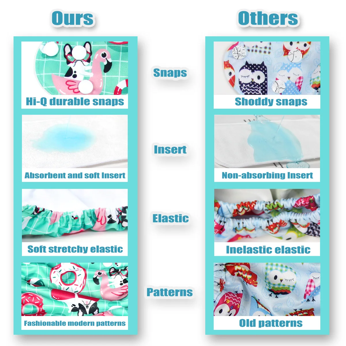 Famicheer BSCI perfect baby diapers stock lot prices wholesale baby diapers suppliers