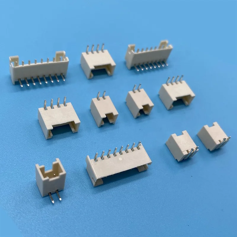 High quality jst ph 2 3 4 5 6 7 8 9 10 20 pin smt right angle block terminal cable connector