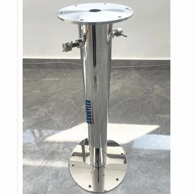 Seat Chairs 316 stainless steel Pedestal for  Boat Yacht Helm, Fishing ,Marine, fighting ,Pilot, Boat,deck,chair Yacht