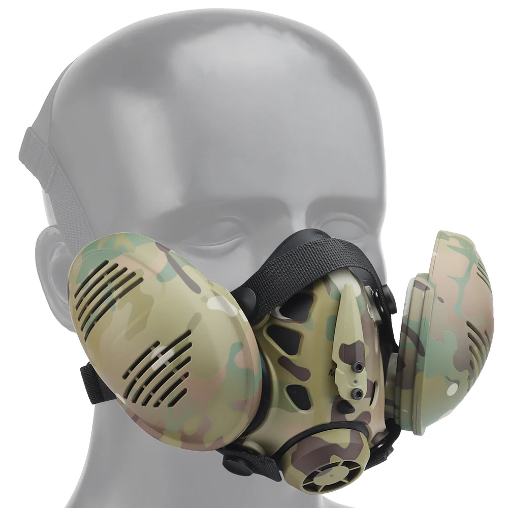 New Tactical Respirator High Convenience ABS+ Silicone Material Durable and Adjustable Tactical Equipment