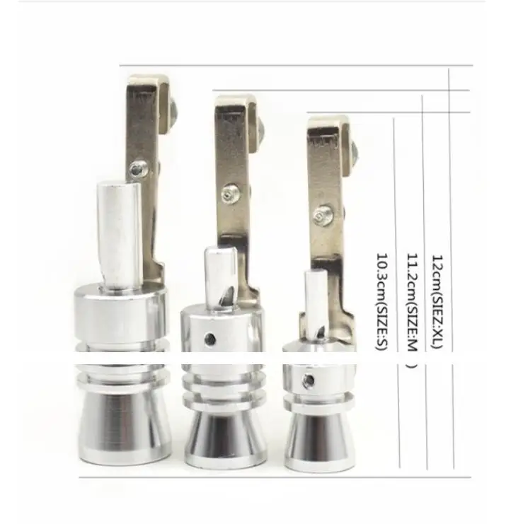 Wholesale Motorcycle Accessories Modification Sounder Turbo Whistle Sound Wave Car Turbo Sound Whistle Exhaust Pipe