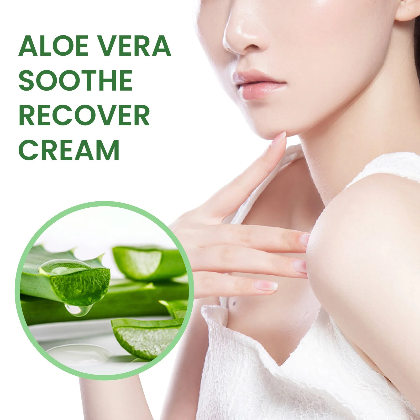 Hot Sale Brand New Skin Making Extremely Dry Rough Skin Transforming Aloe Vera Sun Repair Cream