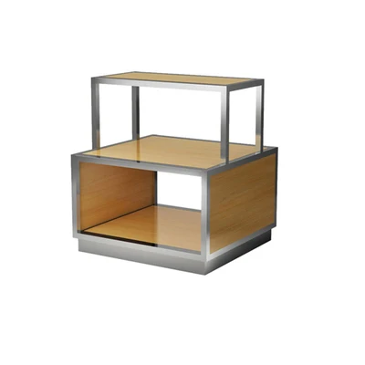 Customized high-end supermarket gold shelf data bar wholesale cheap store shelf display shelf