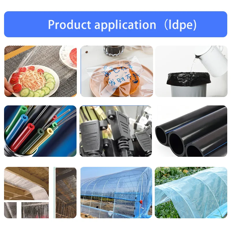 low density virgin ldpe granules/ldpe pellets polyethylene ldpe resin for Building insulation