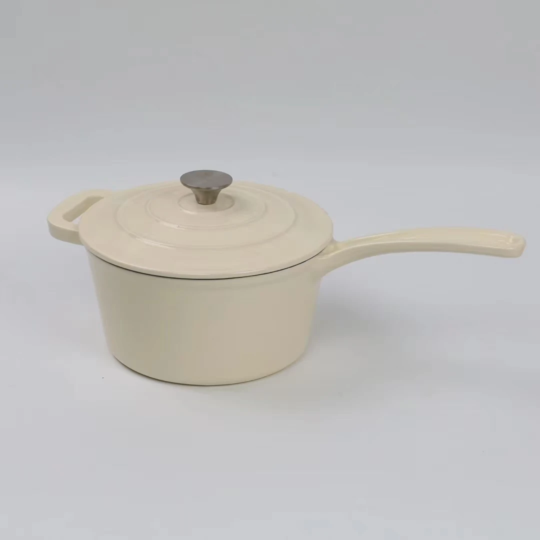 Kitchen Enamelware Casserole Set Enameled Cast Iron Cookware Sets 9Pcs Cast Iron Pots Cookware Set