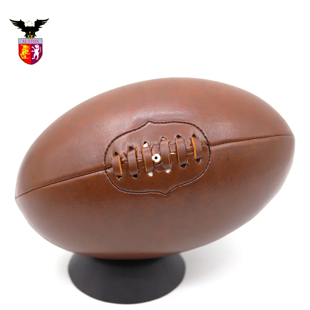 Vintage American Football teenager size pvc/pu Leather American Football