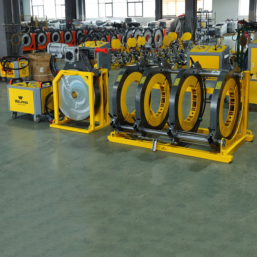 Customized Factory Direct 16-24 inch pe pp pvdf pipe fusion machine for sale for use on drain pipes laying and workshop