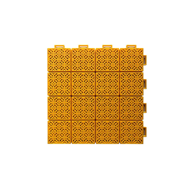 New color multi-function portable indoor basketball court sports polymer flooring tile