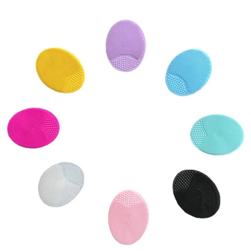 Custom Logo Bath Shower Scrubber Waterproof Soft Silicone Baby Hair Head Scalp Massage Shampoo Brush for Newborn