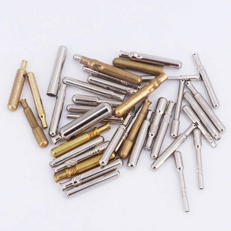 Customized CNC Lathe Turned Turning Brass solid Pin/Terminal hard Pin Standard Manual Pins with Lead-Free