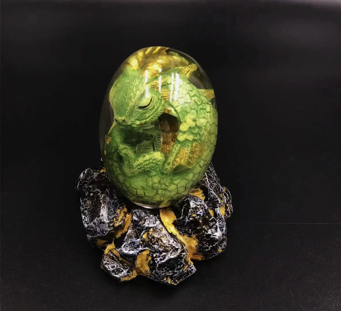 Gift Items 2021 Creative lava Dragon Egg Decorations For Home Child Toys Novelty Gifts Resin Crafts