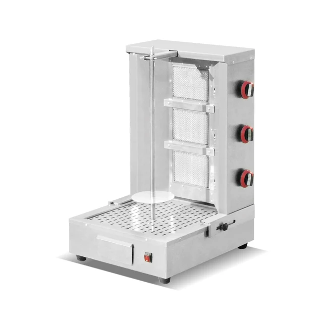 High Quality Gas Doner Kebab shawarma / Machine Meat Cooking Sharwama Kebab machine