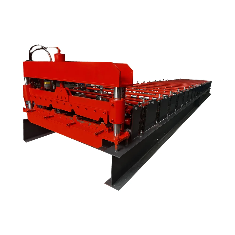 High Standard 1000 Trapezoidal Roofing Sheet Machine Metal Wall Panel Making Machine