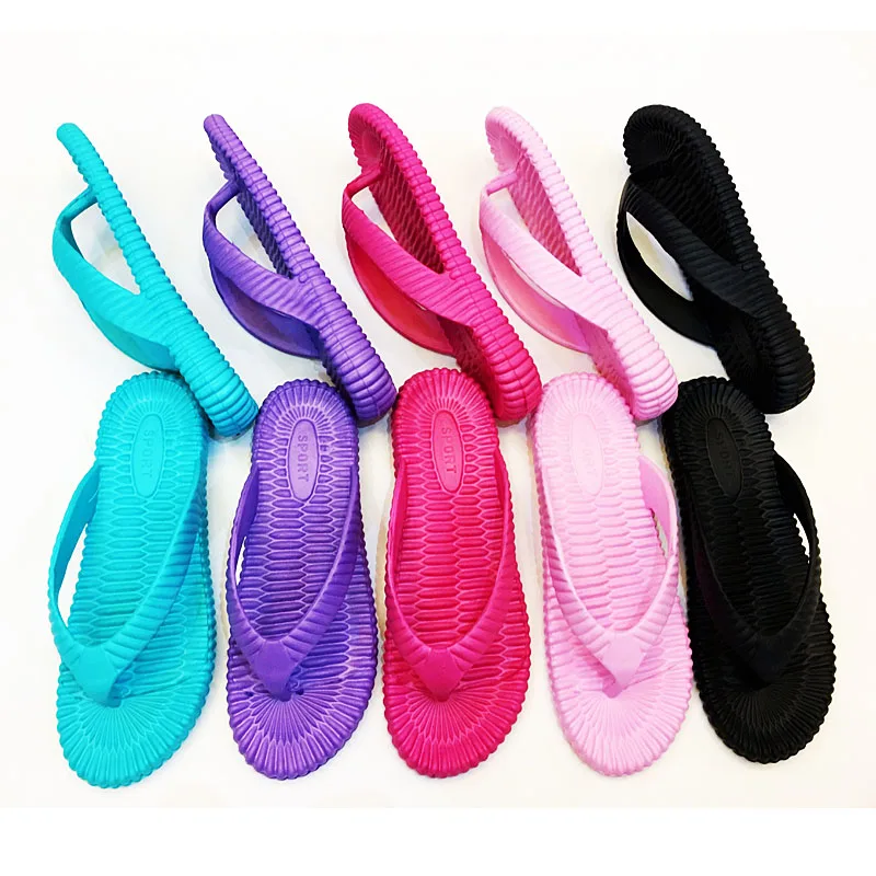 2020 cheap fancy chappal design lady EVA slippers flip flops summer beach sandals for women girls non-slip bathroom slippers