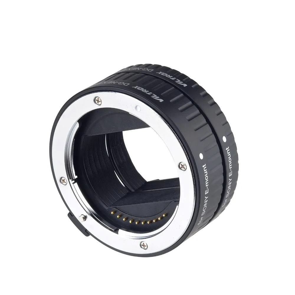 Viltrox DG-NEX Удлинительное макрокольцо для автоматического кольцо камеры Sony E-Mount DSLR камер NEX-5R NEX-5/6/7 A7 A7R A7S A7SII NEX-7 A6000