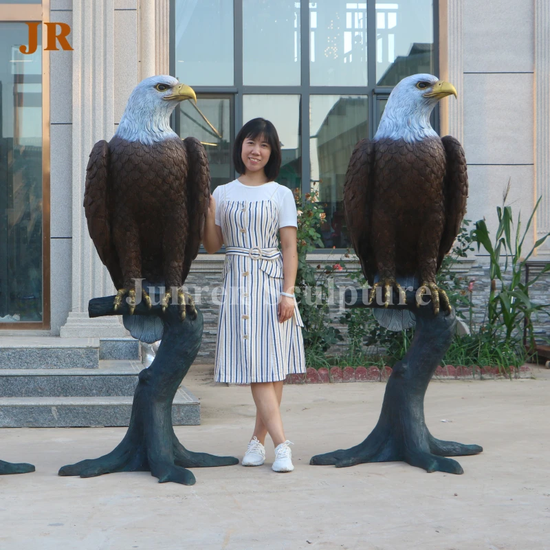 Metal craft park decoration large outdoor bronze peacock sculpture brass peacock statue bird statue