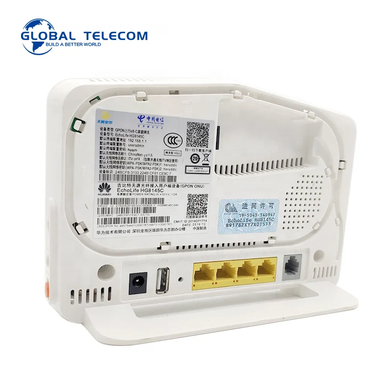 Huawei New Fiber Optic Modem HG8145C Gpon Epon huawei hg8145c gpon onu wifi 3FE+iTV+TEL+USB+WIFI EPON GPON ONT ONU