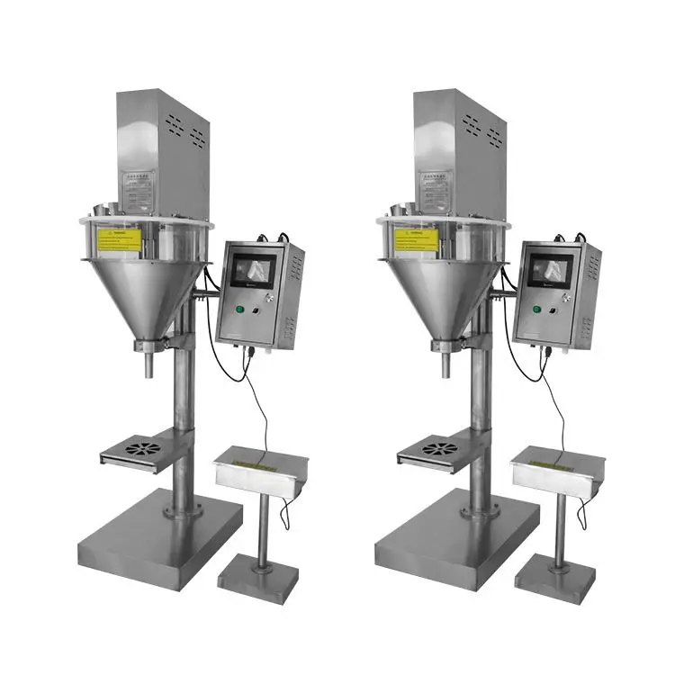 Semi Automatic Filling 250g 1kg milk tea powder filling machines coffee semolina starch pouch flour coffee spice powder machine