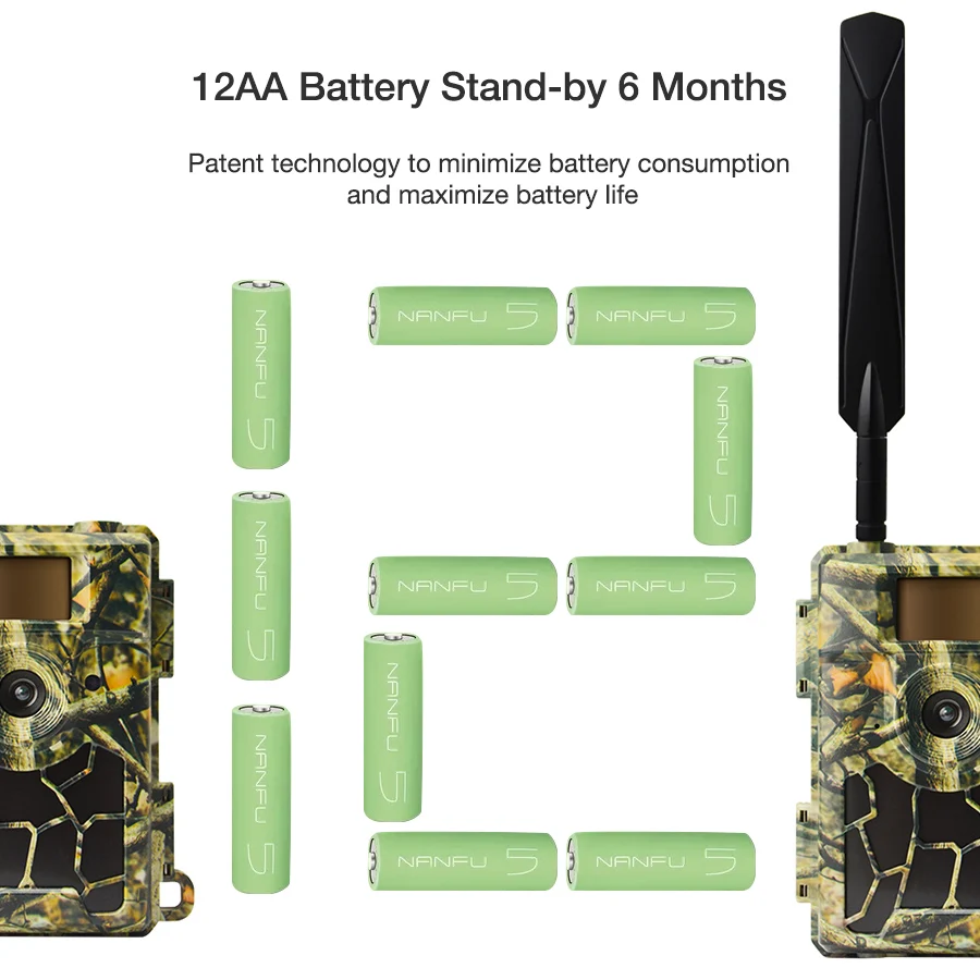 New infrared security camera night vision  cloud system 24MP hunting camera with SIM card