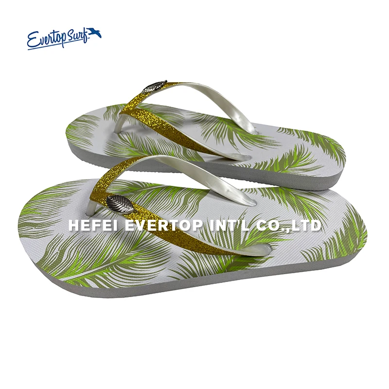 Fashion non-slippery casual summer slippers flip-flops slippers custom outdoor beach slippers