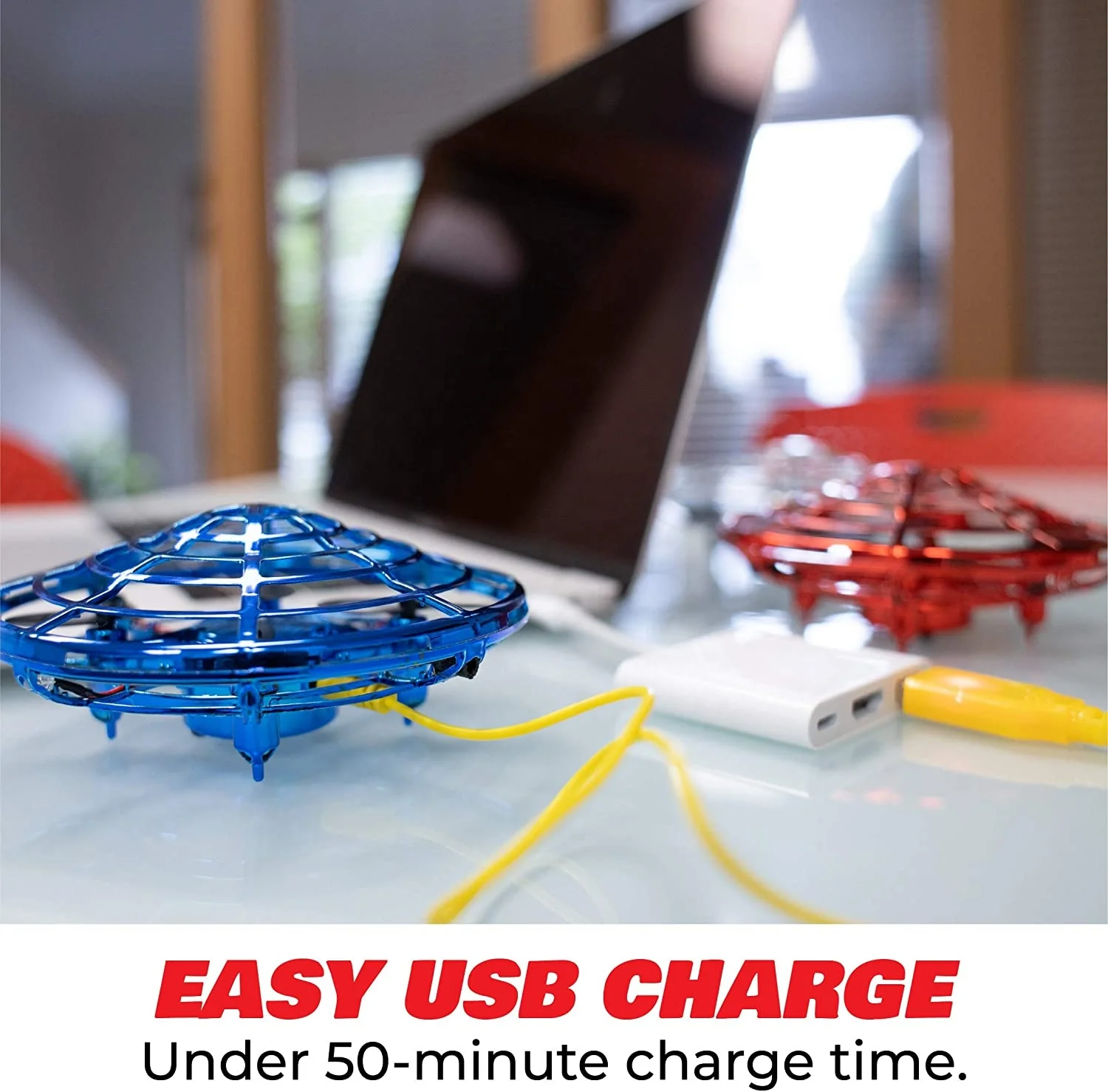 Combo Hand Operated Drone Hands Free Motion Sensor Mini Drone, Easy Indoor Rechargeable UFO Flying Ball Drone Toy for kids adult