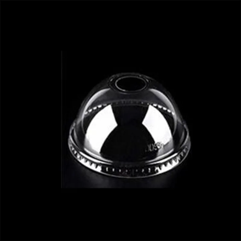 Various functions cold drink plastic lids plastic dome lids transparent plastic lid