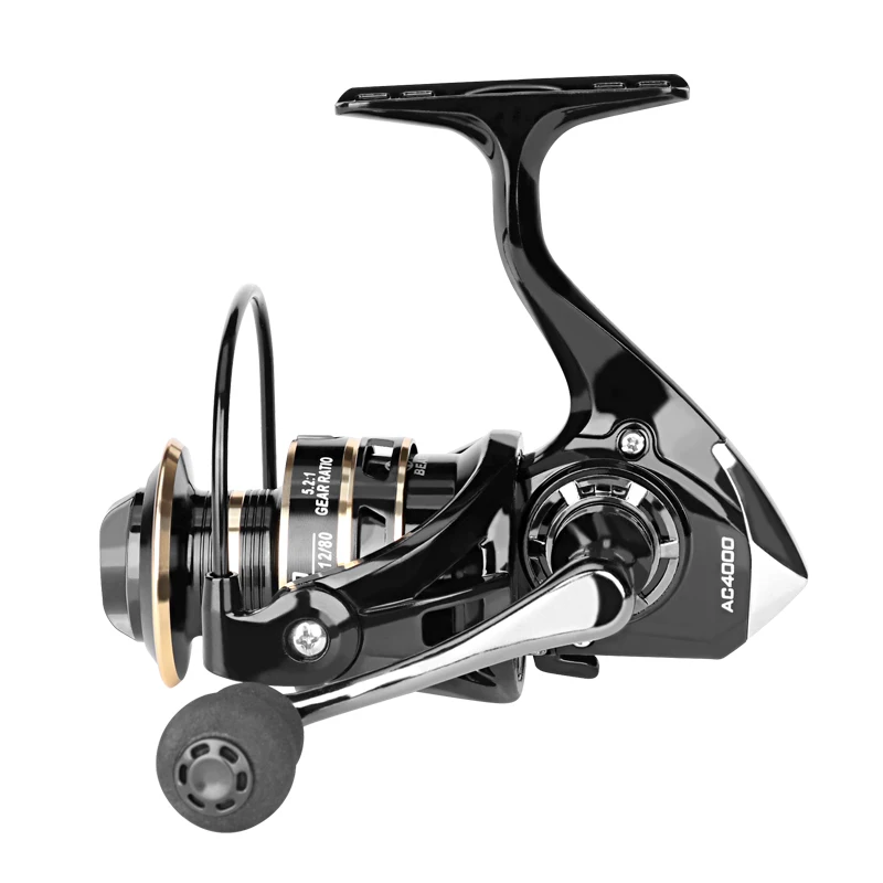 Factory China AC Outdoor Products Sea Metal Saltwater Carrete De Pesca Combo Reel Spinning Fishing Reels