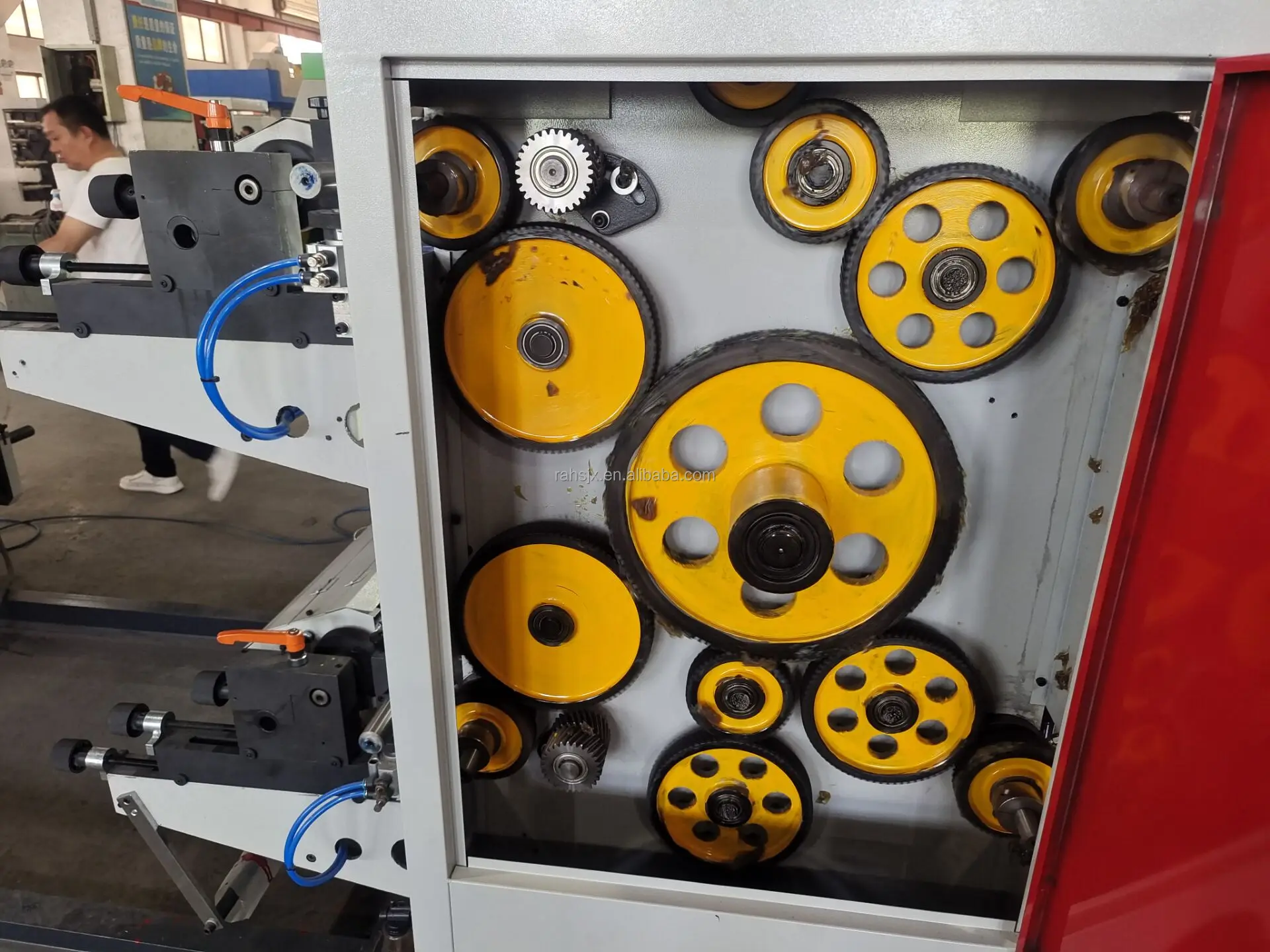 YT-41000 High Speed Stack Type Eight / 8 Colours Flexo Printing Machine