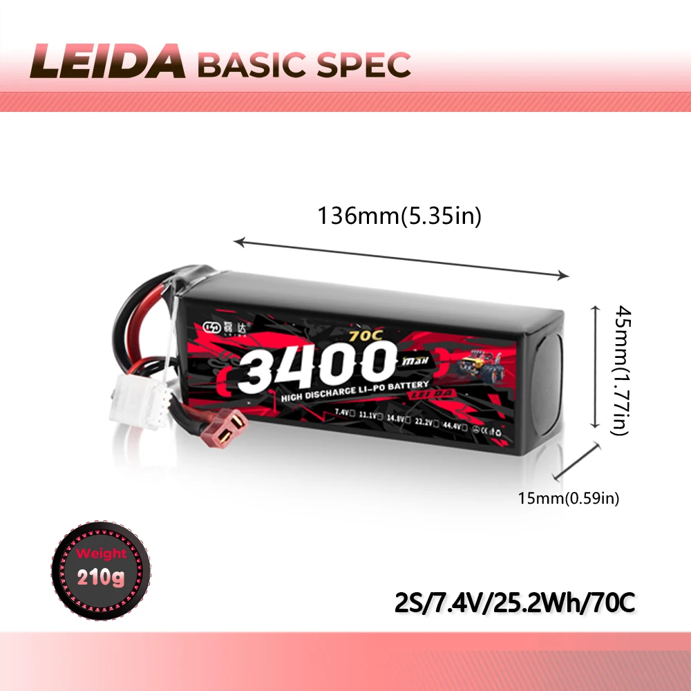 3400 мА · ч 70C 6S 22 2 В литий-ионная литиевая батарея с низким уровнем Ir Lipo Batteryrc модели Радиоуправляемый квадрокоптер вертолет Дрон