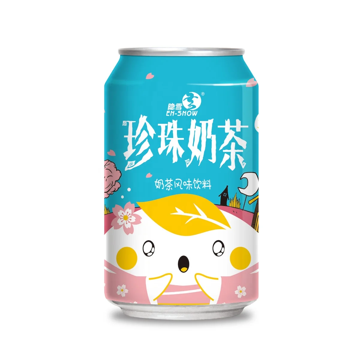 
Popular Canned Bubble Milk Tea 310mL 