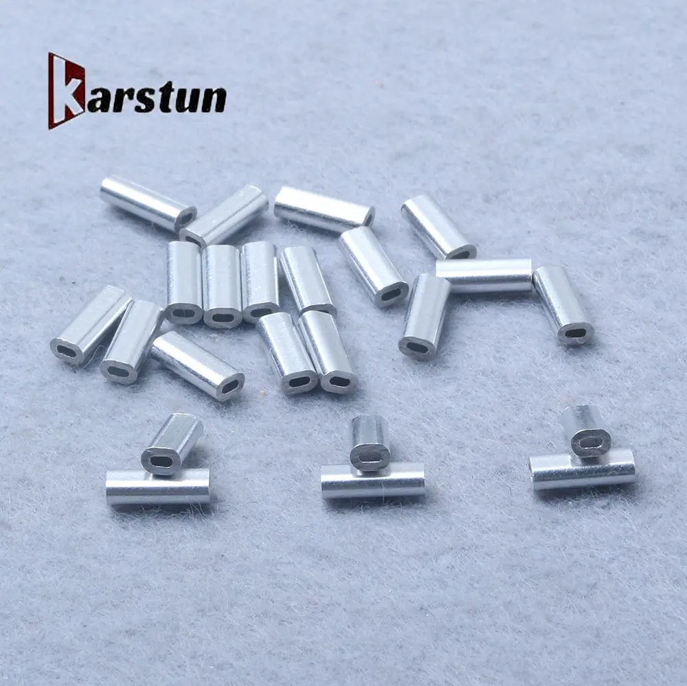 Factory Direct Sale Wire Rope Sling Ferrules Sleeve 2mm Oval Aluminum Ferrule