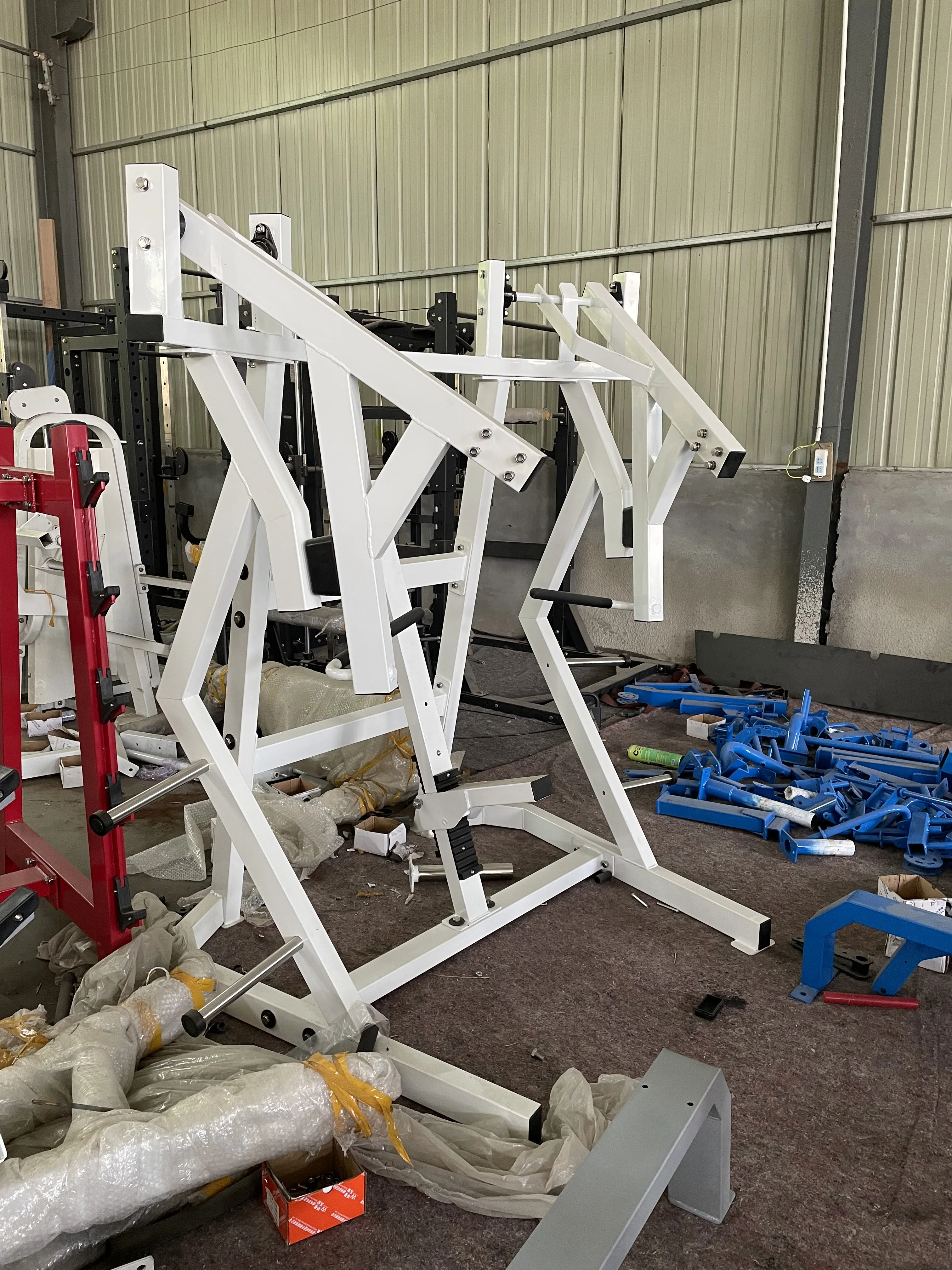 Hot selling fitness machine strength gym lateral horizontal bench press seated chest press