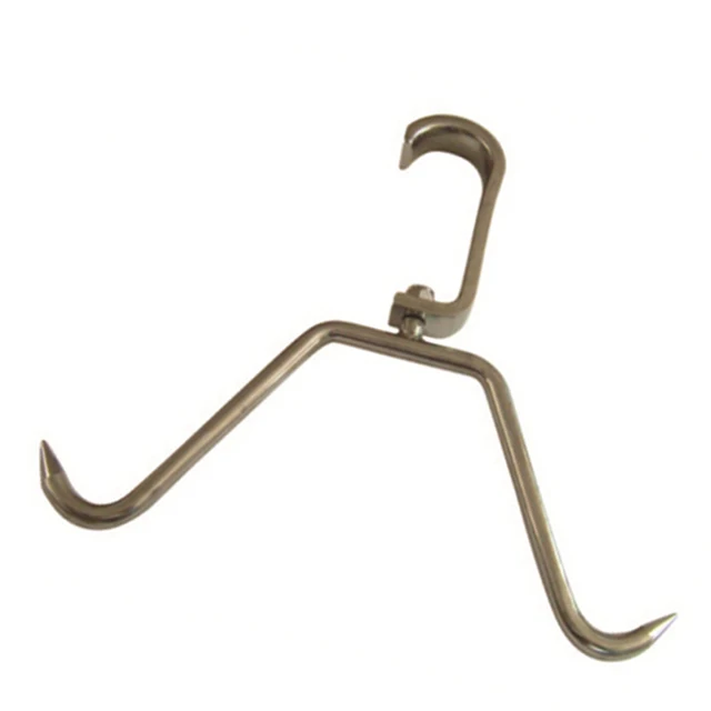 High Precision Steel Slaughtering Hook for Nissan New Custom Size Heavy Duty Front Wheel Use Pig Carcass Processing