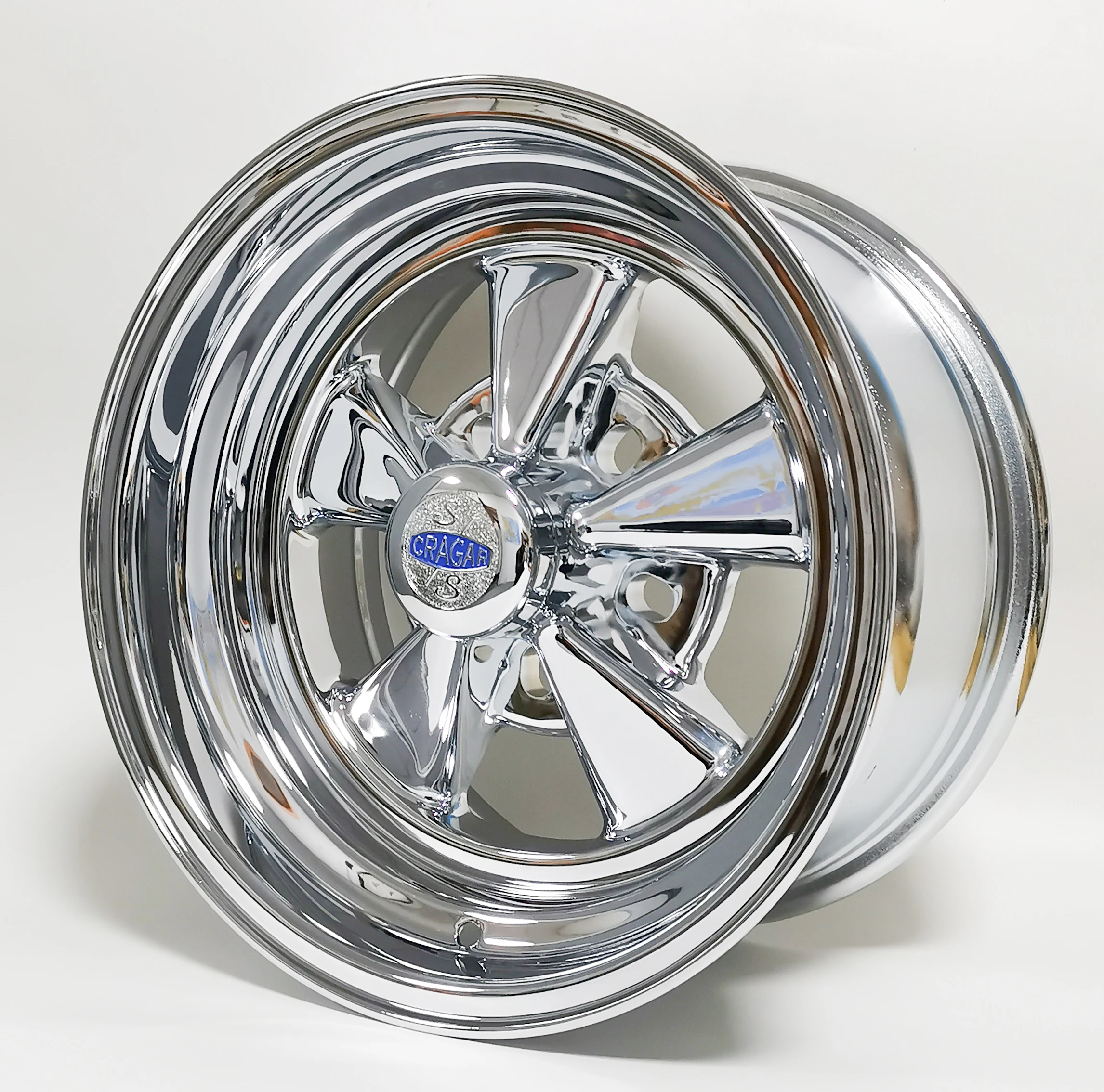 
15X7.0 15X8.0 CLASSIC WHEEL chormed wheel hand polish alloy wheel FOR Cargar 61C S/S Holden HQ HZ HX HJ 100% orginal 
