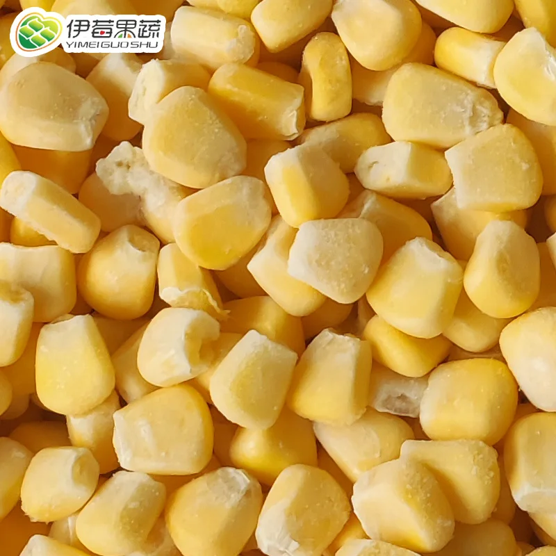 China Manufacturers Nutritional Dried Boiled IQF Frozen Corn