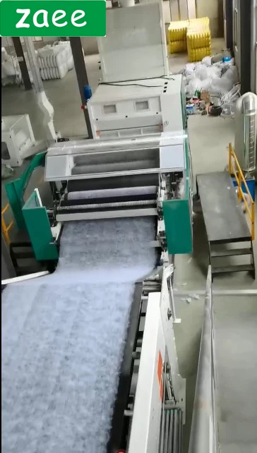 Nonwoven Free Glue Electric Heated Oven Wadding  Line