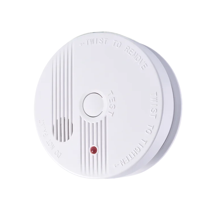 Hot sale standalone smoke detector 10 years life DC 9V battery smoke alarm EN14604 fire alarm for hotel security