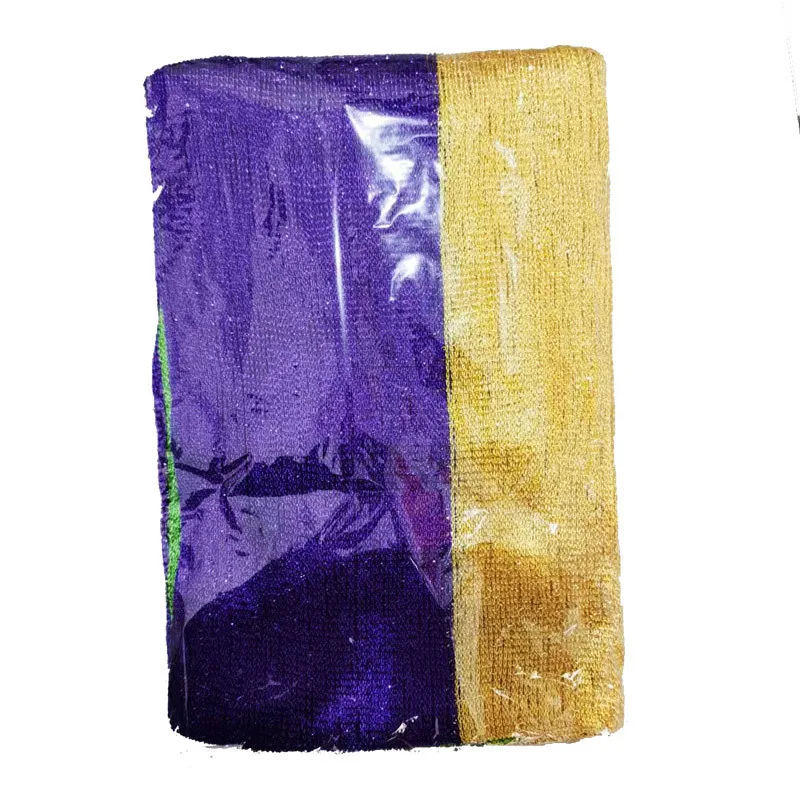 Mardi Gras Cape Cloak Carnival polyester bright silk knitted cardigan poncho sun protection clothing carnival decoration