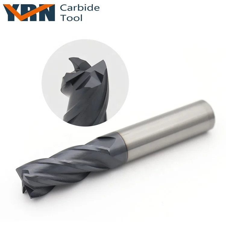 Most Popular Solid Carbide Keyway Milling Cutter Nonvariable Helix End Mill