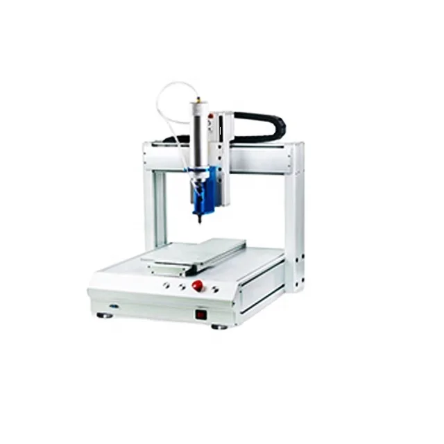 Guaranteed quality proper price Ab glue full automatic hot melt glue dispenser glue injecting machine