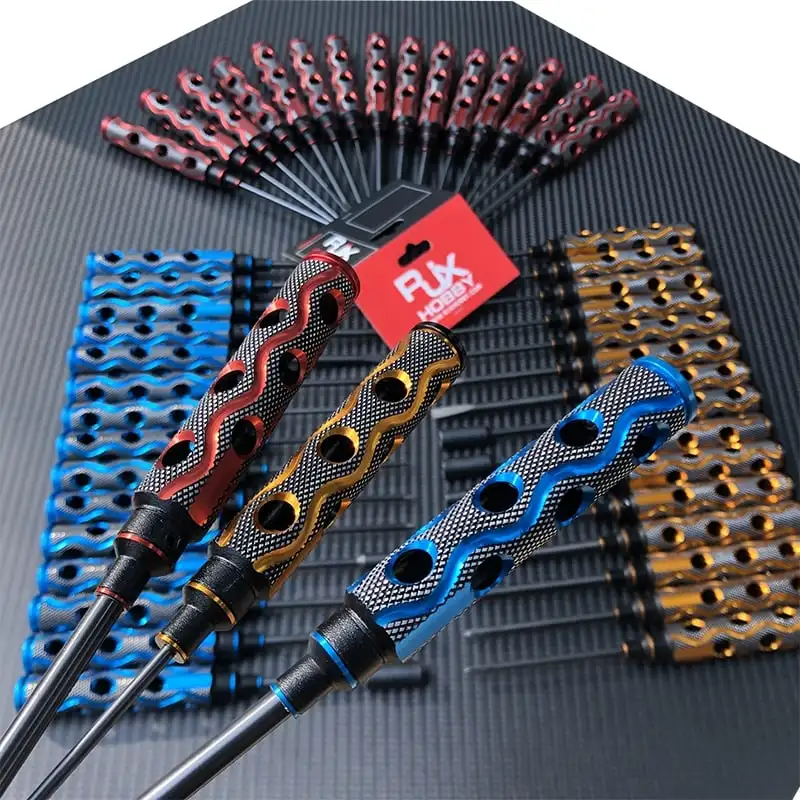 RJX Drone Helicopter Airplane RC Car Repair Tool Kit Flat Phillips Nut Hex Screwdriver Set