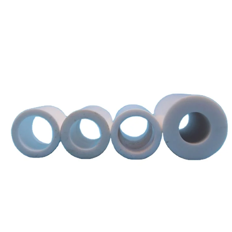 PTFE Plastic Tube White Polytetrafluoroethylene Molding pipe